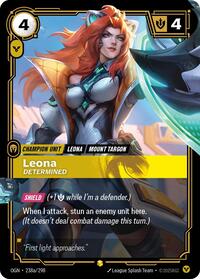 Leona Determined Alternate Art