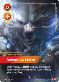 Volibear Relentless Storm Showcase Alternate Art