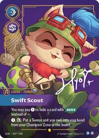 Teemo Swift Scout Signed Alternate Art