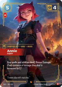 Annie - Fiery Proving Grounds Riftbound