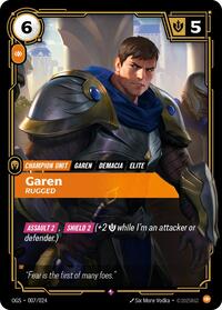 Garen - Rugged Proving Grounds Riftbound