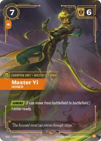 Master Yi - Honed Proving Grounds Riftbound