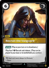 Recruit the Vanguard Proving Grounds Riftbound