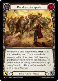 Reckless Stampede Rainbow Foil