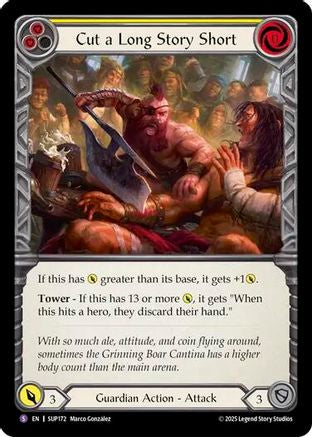 Cut a Long Story Short (SUP172) - Super Slam Rainbow Foil