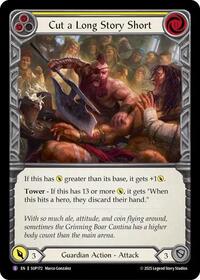 Cut a Long Story Short Rainbow Foil