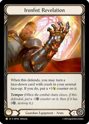 Ironfist Revelation (SUP168) - Super Slam Cold Foil