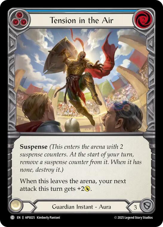 Tension in the Air (Blue) Armory Deck