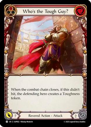 Who's the Tough Guy? (Red) (SUP052) - Super Slam