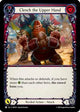 Clench the Upper Hand (Red) (SUP101)  Rainbow Foil