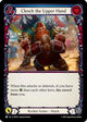 Clench the Upper Hand (Blue) (SUP103)  Rainbow Foil