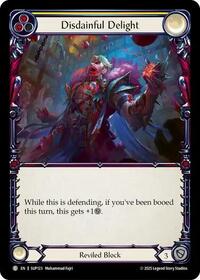 Disdainful Delight Rainbow Foil
