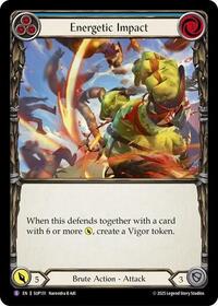 Energetic Impact Rainbow Foil