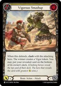 Vigorous Smashup (Yellow) Rainbow Foil