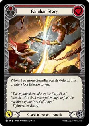 Familiar Story (SUP185) - Super Slam Rainbow Foil