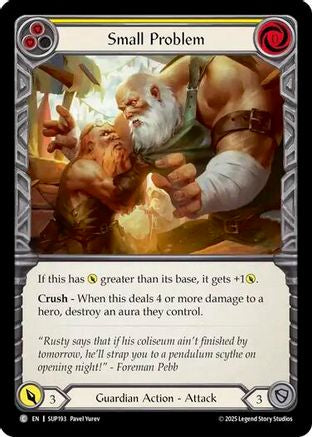 Small Problem (SUP193) - Super Slam Rainbow Foil