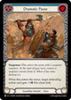 Dramatic Pause (Blue) (SUP200)  Rainbow Foil