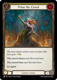 Prime the Crowd (Yellow) Rainbow Foil