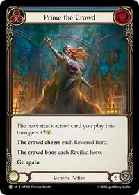 Prime the Crowd (Blue) Rainbow Foil