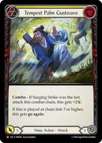 Tempest Palm Gustwave Rainbow Foil