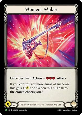 Moment Maker (GEM071) - GEM Pack 3 Cold Foil