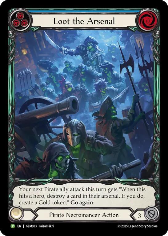 Loot the Arsenal Rainbow Foil