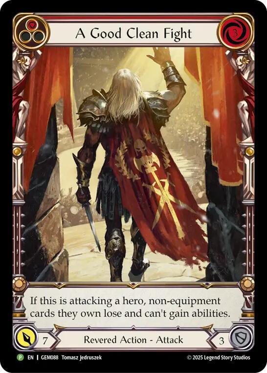 A Good Clean Fight Rainbow Foil