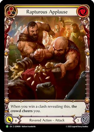 Rapturous Applause (GEM089) - GEM Pack 3 Rainbow Foil