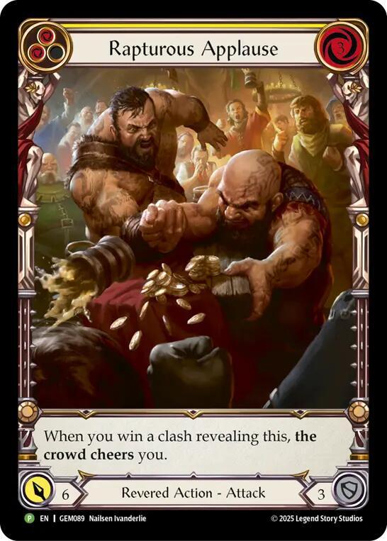 Rapturous Applause Rainbow Foil