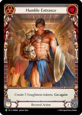 Humble Entrance (GEM092) - GEM Pack 3 Rainbow Foil
