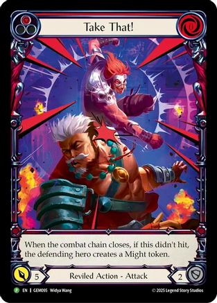 Take That! (GEM095) - GEM Pack 3 Rainbow Foil