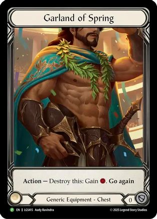 Garland of Spring - LGS415 (LGS415) - Flesh and Blood: Promo Cards Cold Foil