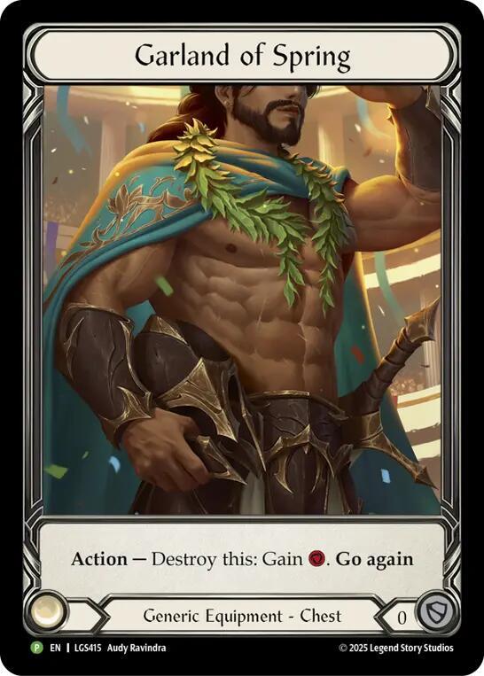 Garland of Spring Cold Foil Promo