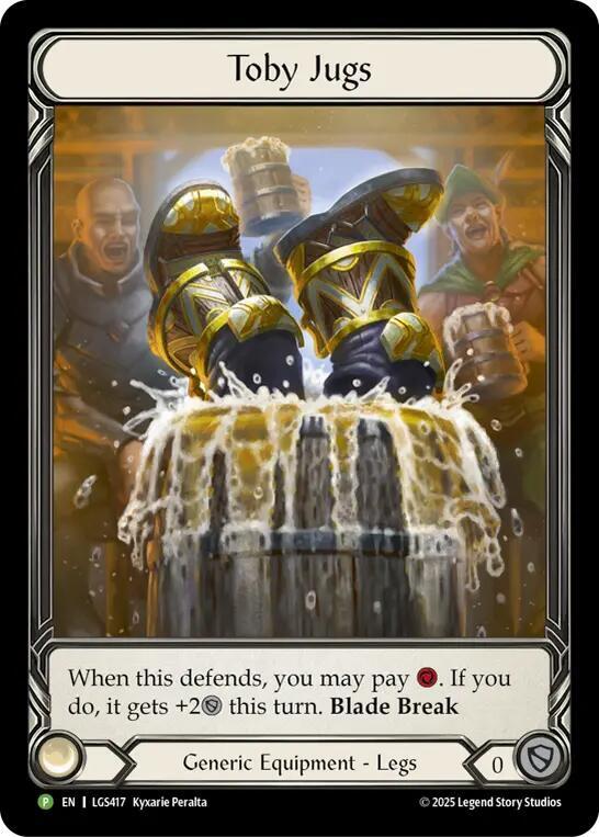 Toby Jugs Cold Foil Promo