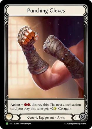Punching Gloves - LGS416 (LGS416) - Flesh and Blood: Promo Cards Cold Foil