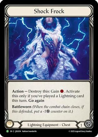 Shock Frock - JDG054 (JDG054) - Flesh and Blood: Promo Cards Cold Foil