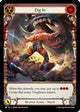 Dig In (Red) - FAB384 (FAB384)  Rainbow Foil