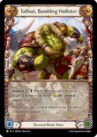 Tuffnut, Bumbling Hulkster - HER146 (HER146) - Flesh and Blood: Promo Cards Rainbow Foil