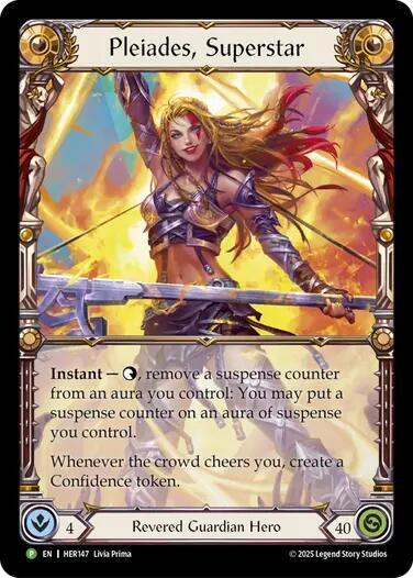 Pleiades, Superstar Rainbow Foil Promo