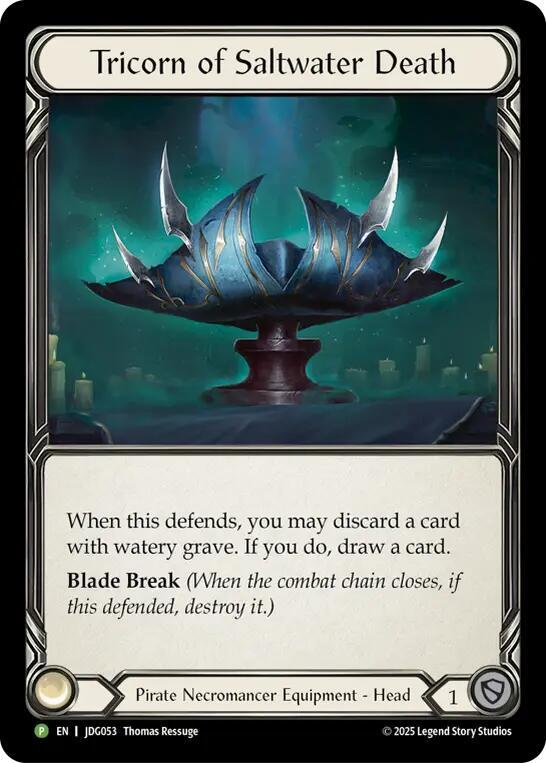 Tricorn of Saltwater Death - JDG053 Cold Foil