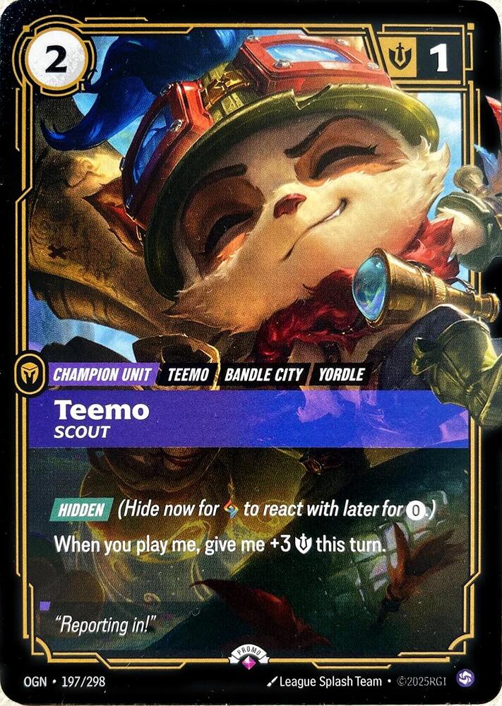 Teemo Scout Promo