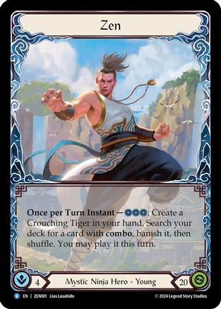 Zen (ZEN001) - Blitz Deck: Part the Mistveil - Zen Rainbow Foil