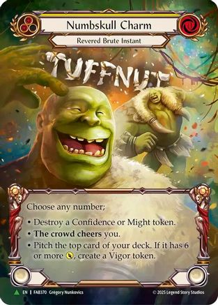 Numbskull Charm - FAB370 (FAB370) - Super Slam Cold Foil
