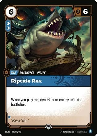 Riptide Rex Promo Nexus Night 1