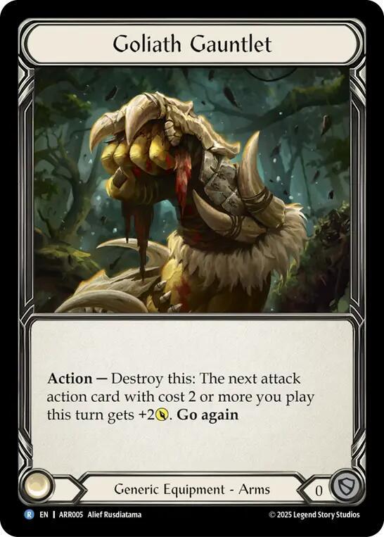 Goliath Gauntlet Rainbow Foil Armory Deck