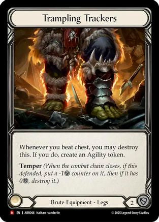 Trampling Trackers (ARR006) - Armory Deck: Rhinar Rainbow Foil