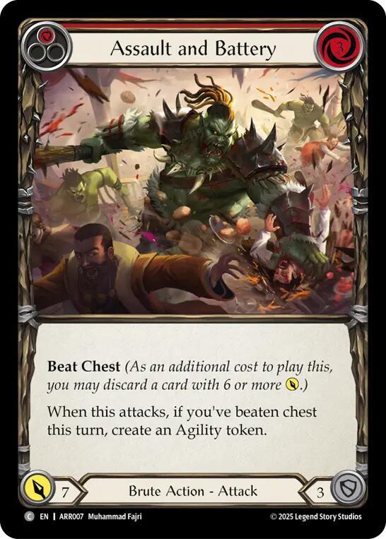 Assault and Battery (Red) Armory Deck