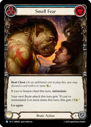 Smell Fear (Blue) (ARR028) - Armory Deck: Rhinar