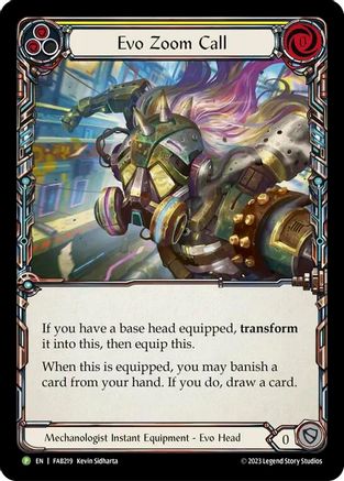 Evo Zoom Call - FAB219 (FAB219)  Rainbow Foil