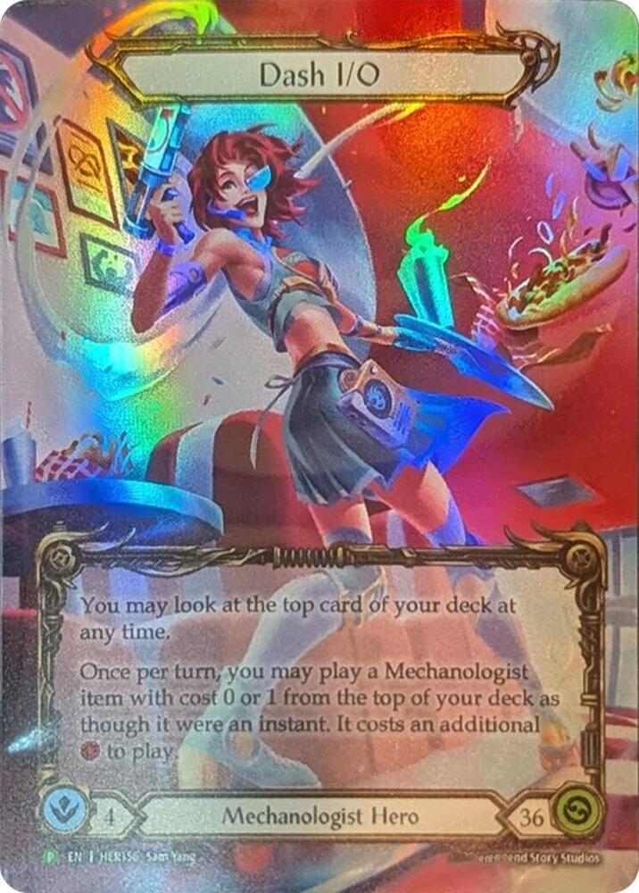 Dash I/O Rainbow Foil Promo Diner